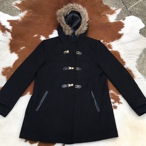 Cole Hana wool blend coat